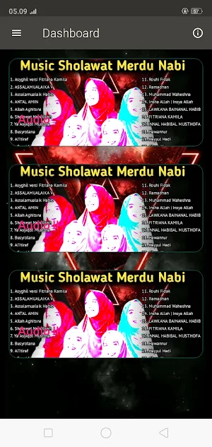 Music Sholawat Merdu Nabi Screenshot 1