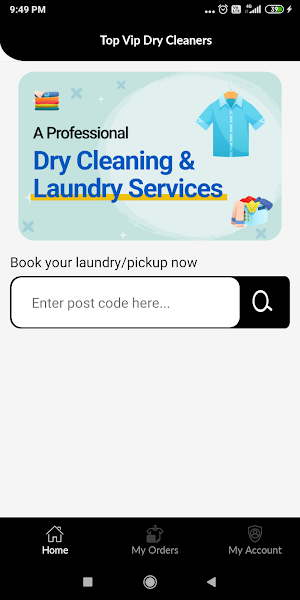Top Vip Dry Cleaners Screenshot 0