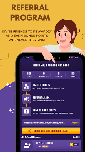 Rewardzy: Play, Earn & Win Screenshot 3