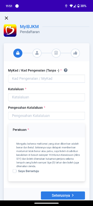 MyIBJKM Screenshot 1