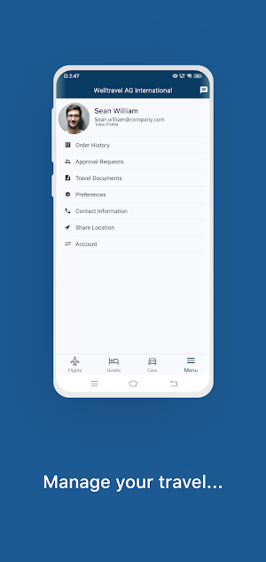 Welltravel Screenshot 3