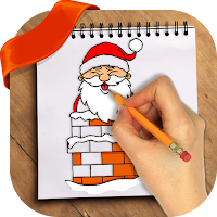How to Draw Santa step by step