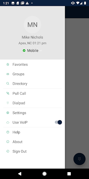 Segra Mobile Voice Screenshot 0