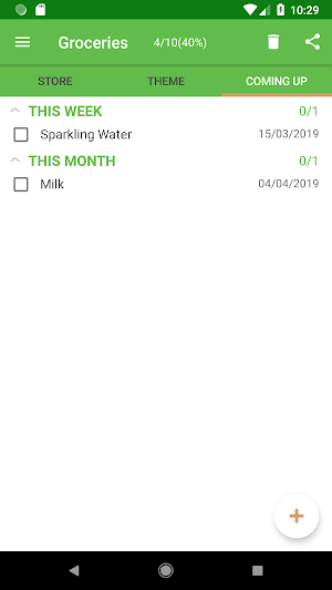 EasyList - My groceries list Screenshot 2