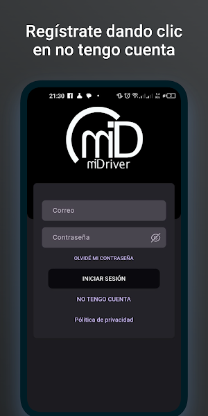 miDriver Screenshot 0