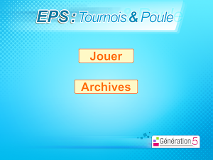 EPS - Tournois & Poule Screenshot 0