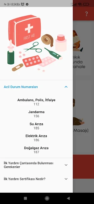 İlk Yardım - First Aid Screenshot 2