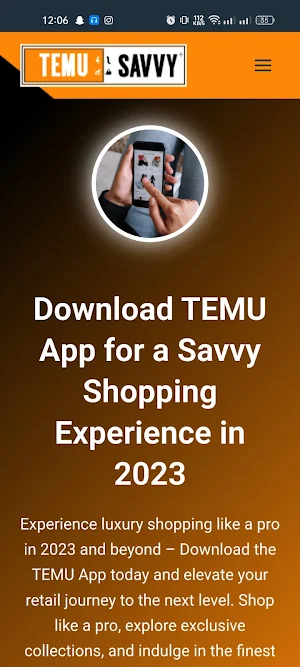 Tamu Savvy Screenshot 0