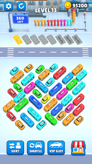 Bus Sort 3D: Station Jam Screenshot 0