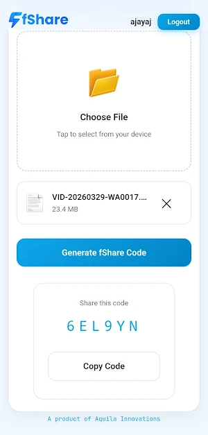 fShare Screenshot 2