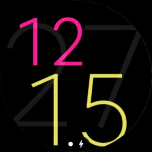 Art Clock Animated WatchFace Screenshot 1