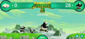 Panda jumping kungfu style Screenshot 3