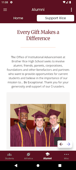 Brother Rice High School Screenshot 1