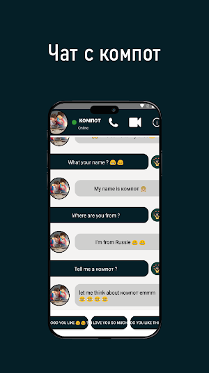 Compote Fake Video Call Screenshot 1