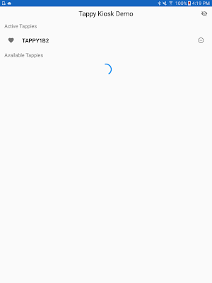 TappyBLE Heartbeat External NFC (Kiosk Mode) Screenshot 2