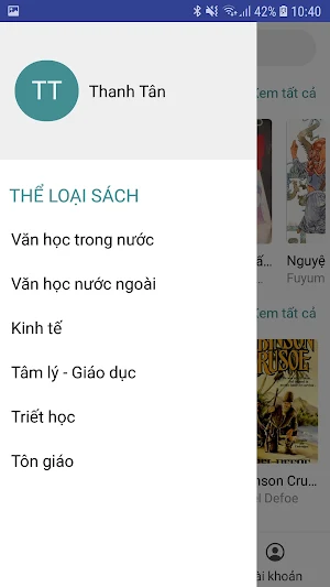 Tủ Sách Screenshot 1