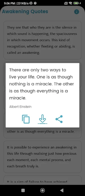 Awakening Quotes and Sayings Screenshot 2