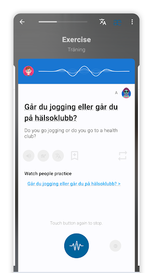 Learn Swedish Speak & Listen Screenshot 2