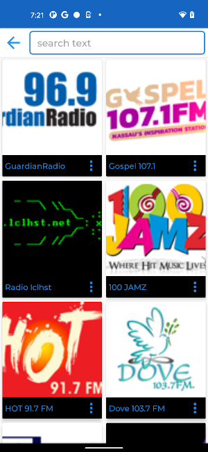 Bahamas Radio + Recorder Screenshot 2