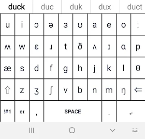 Fonetik Keyboard for Dysgraphi Screenshot 0