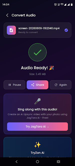 Video to MP3 Converter Screenshot 3