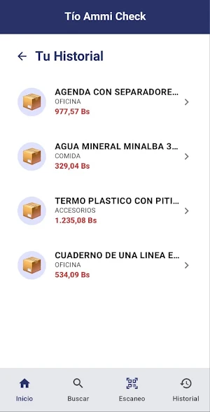 Tio: Verificador de Precios Screenshot 2