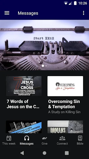 Agape Baptist Scottsboro Screenshot 1