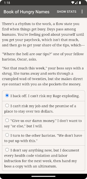 Werewolf: Book of Hungry Names Screenshot 3