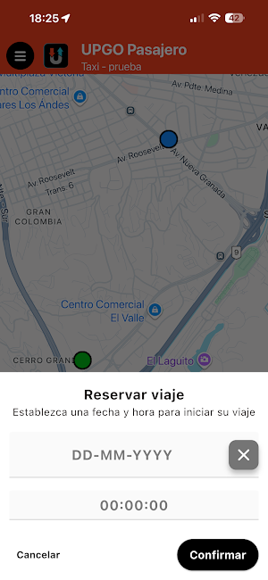 UPGO Pasajero Screenshot 2