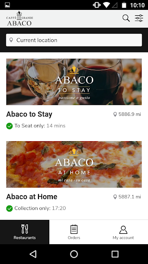 Caffe Grande Abaco Screenshot 0