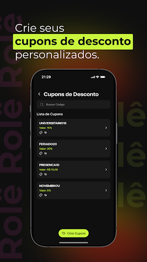 PartiuRolê! Produtor Screenshot 2