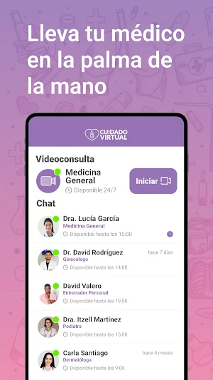 Cuidado Virtual by Reina Madre Screenshot 0