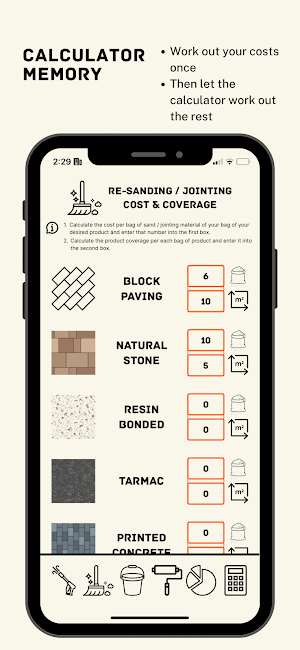 Pressure Washing Calculator Screenshot 1