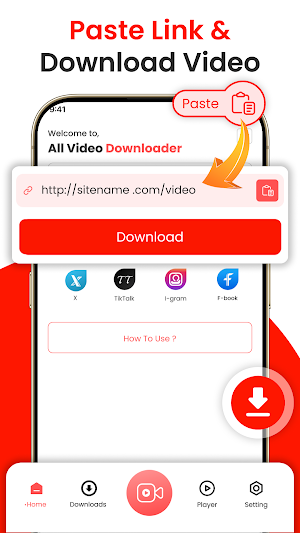 All Video Downloader and Saver Screenshot 1