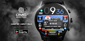 OMG 299 Weather Watch Face Screenshot 0