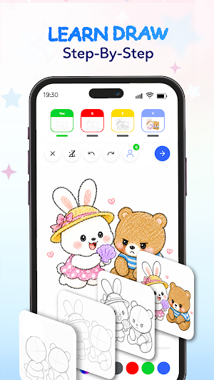 Art Mate Together: How to Draw Screenshot 2