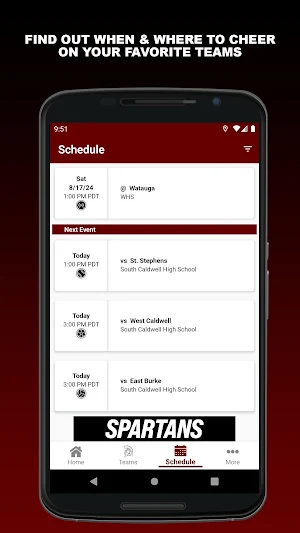 South Caldwell Athletics Screenshot 1