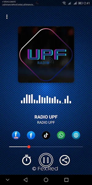 RADIO UNCION PODER Y FUEGO Screenshot 1