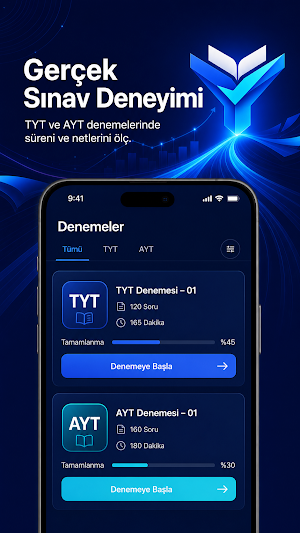 YKS 2027:TYT AYT Soru & Deneme Screenshot 2