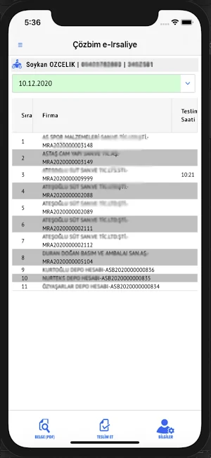 ÇözbimEirsaliye Screenshot 1