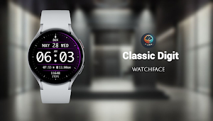 Classic Digit - watch face Screenshot 0