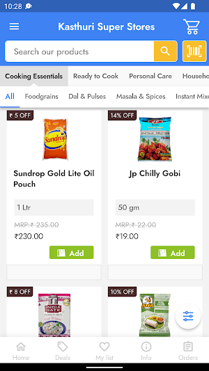 Kasthuri Super Stores Screenshot 1