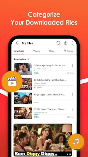 VidMad - Videos downloader Screenshot 1