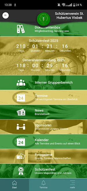 Schützenverein Hubertus Visbek Screenshot 3