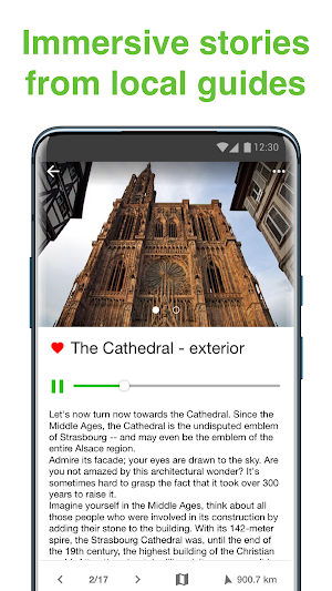 Strasbourg SmartGuide - Audio Guide & Offline Maps Screenshot 3