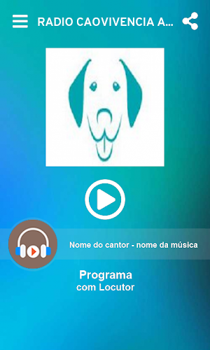 Rádio Cãovivência a Rádio Pet Screenshot 1