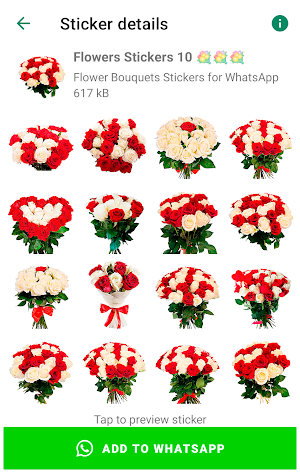 Flowers Stickers for WhatsApp Screenshot 3