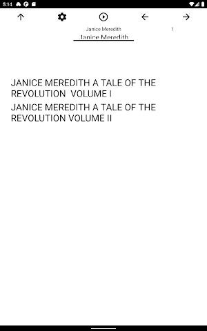 Book, Janice Meredith Screenshot 2