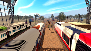 Train Racing Simulator: Free Train Games Screenshot 2