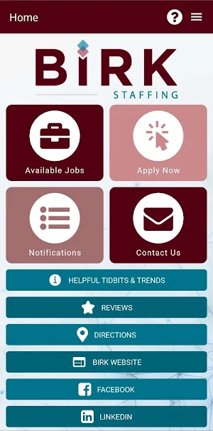 BIRK Staffing Screenshot 0